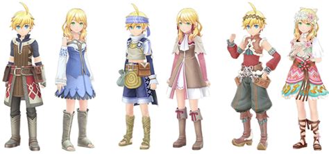 rune factory 5 outfits